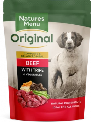 naturesmenu beef with tripe pouch