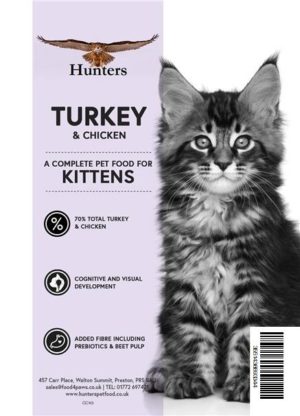 Hunters Connoisseur Kitten - Turkey Chicken