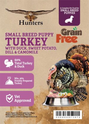 Grain Free Turkey - Small Breed Puppy