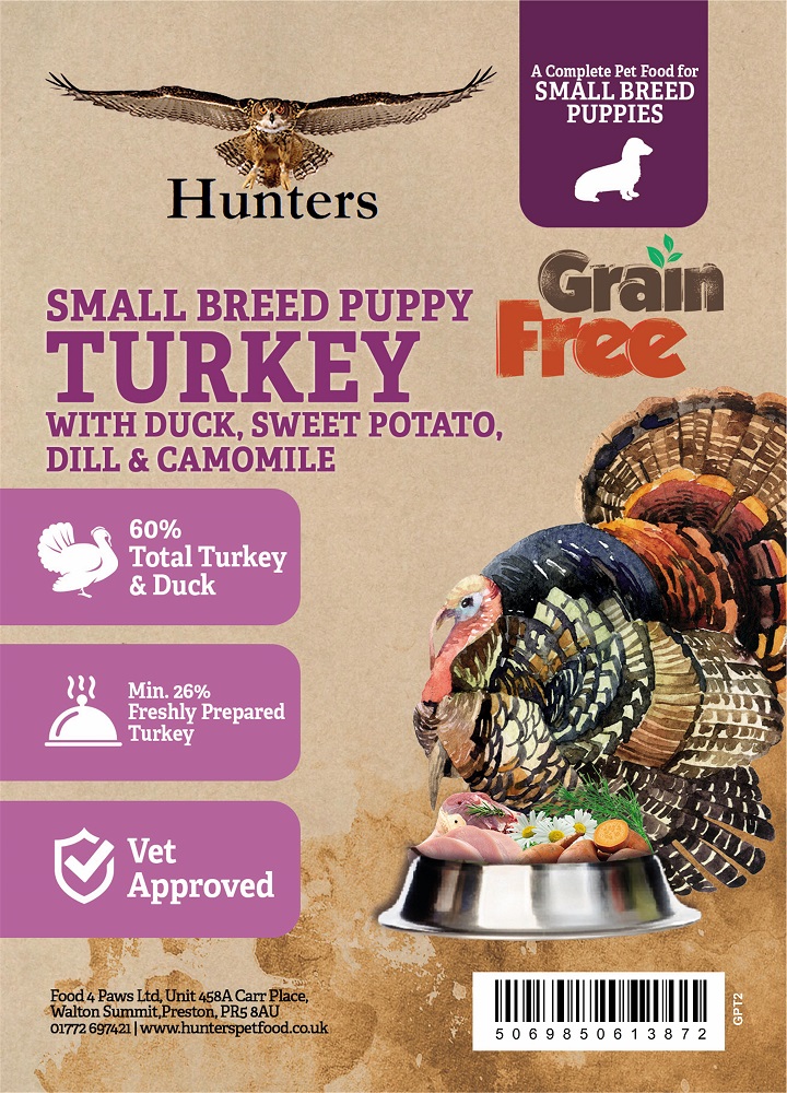 Grain Free Turkey – Small Breed Puppy Grain Free Grain Free Turkey - Small Breed Puppy