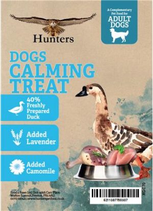 hunters calming dog treats
