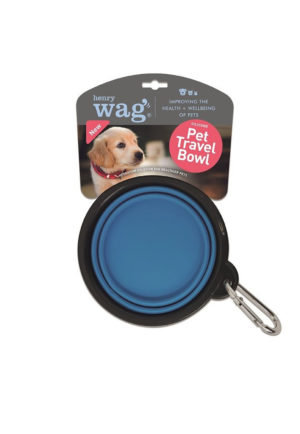 Henry Wag Pet Travel Bowl - Large