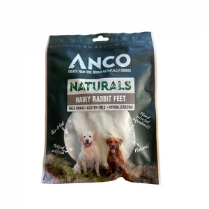 anco naturals hairy rabbit feet