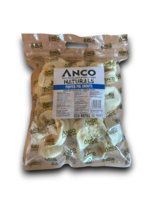 Anco Naturals Puffed Pig Snouts Eco-bag