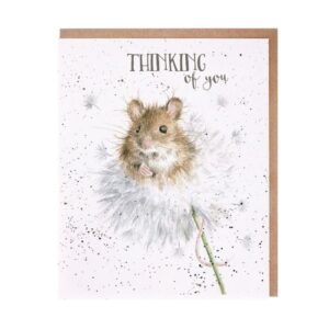 Dandelion Mouse Thinking of You Card