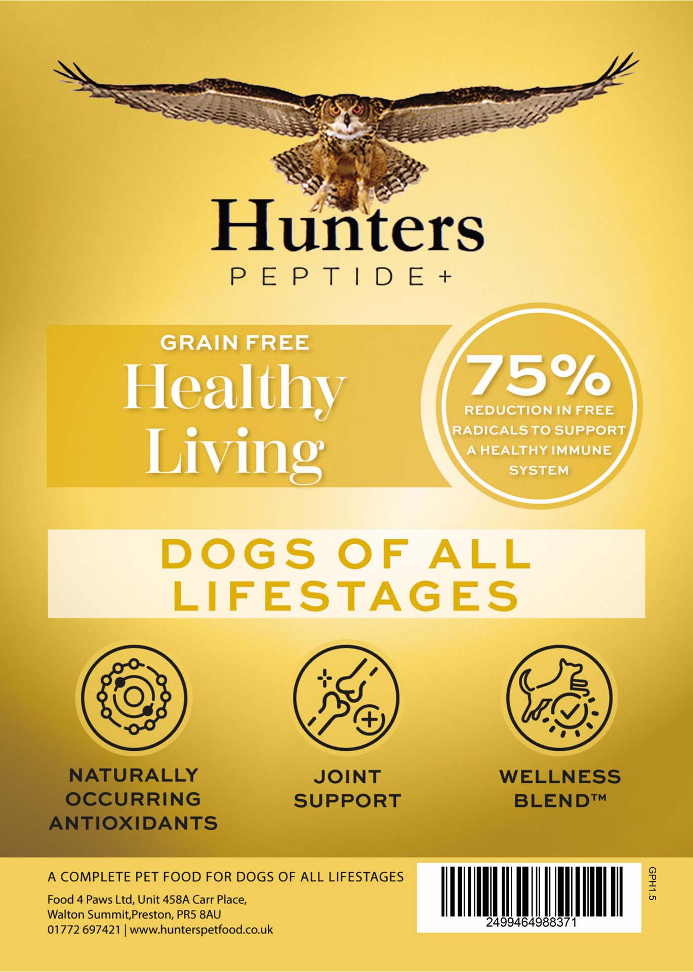 Hunters Peptide+ GF Healthy Living Peptide + Hunters Peptide+ GF Healthy Living
