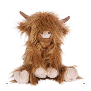 Highland Cow Plush Character