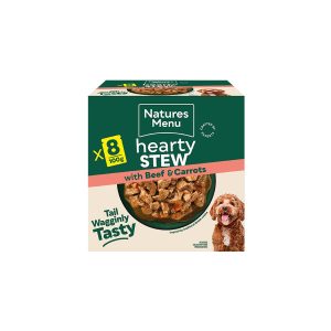 Natures Menu Dog - Beef Stew Pouches 8x100g