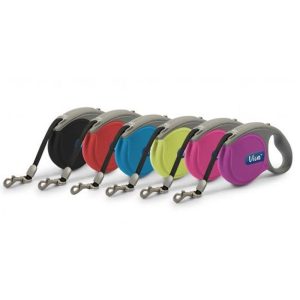 Viva Retractable Lead Black - Small