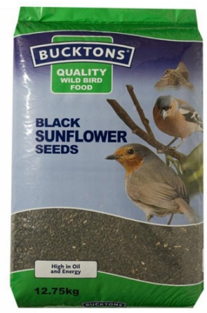 bucktons black sunflower seed