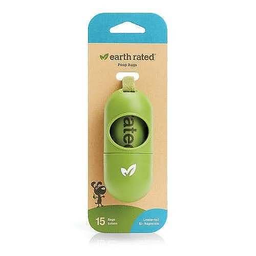 Earth Rated Poo Bag Dispenser with Unscented Bags