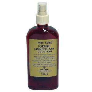 gold label iodine spray 250ml