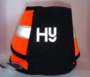 hy reflective over reach boots orang