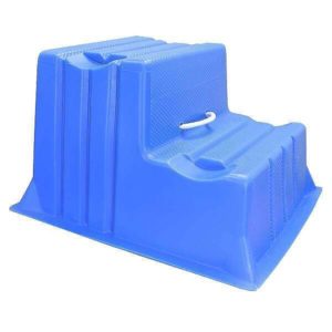 stubbs mountie portable step blue mounting block