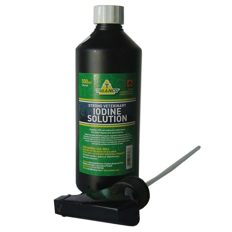 Strong Veterinary Iodine Solution Hoofsandpaws Online Store