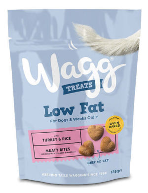 wagg low fat turkey treats